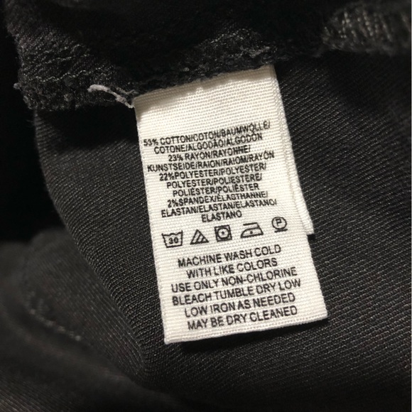 Free People Black Side Button Mini Skirt - Picture 7 of 8